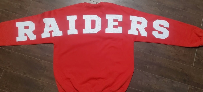 Custom Team Name Sweatshirt | Personalized Varsity Letter Crewneck, Game Day Sweatshirt *