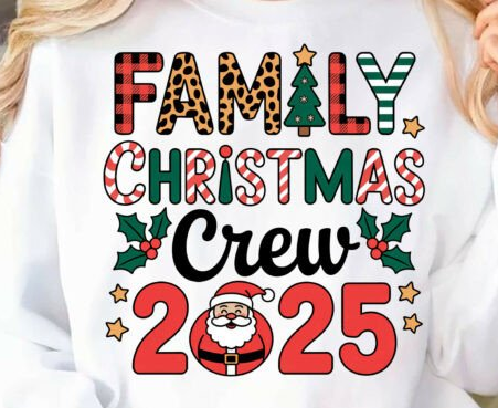 Christmas Family Crew Shirts *