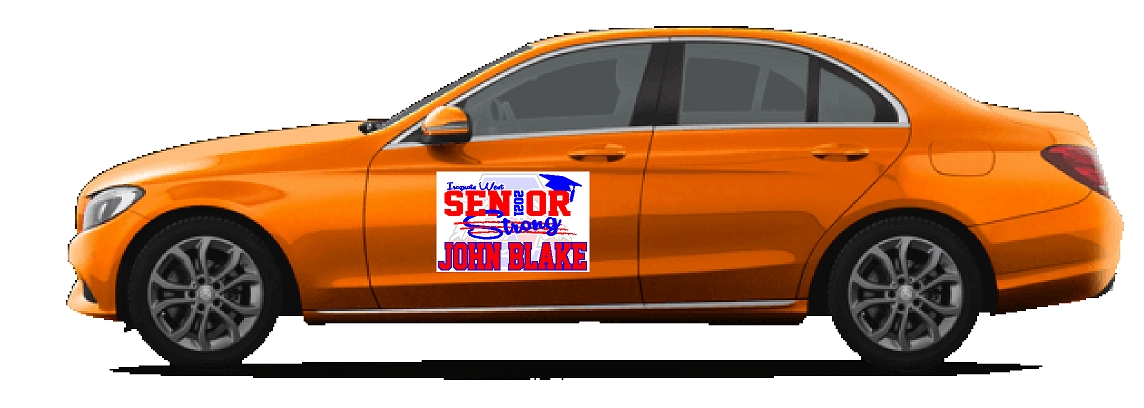 Senior Car Magnets
