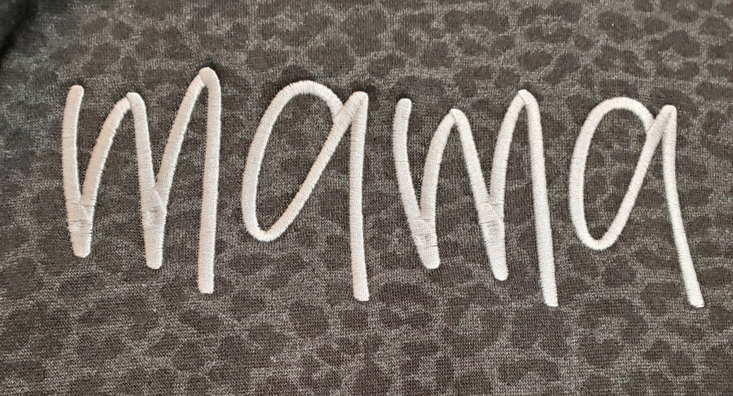 Leopard Mama Sweatshirt, Leopard Print Sweatshirt, Mom Shirt , Mama Hoodie, New Mom Gift, Mothers Days Gift, Baby Shower Gift, Valentines