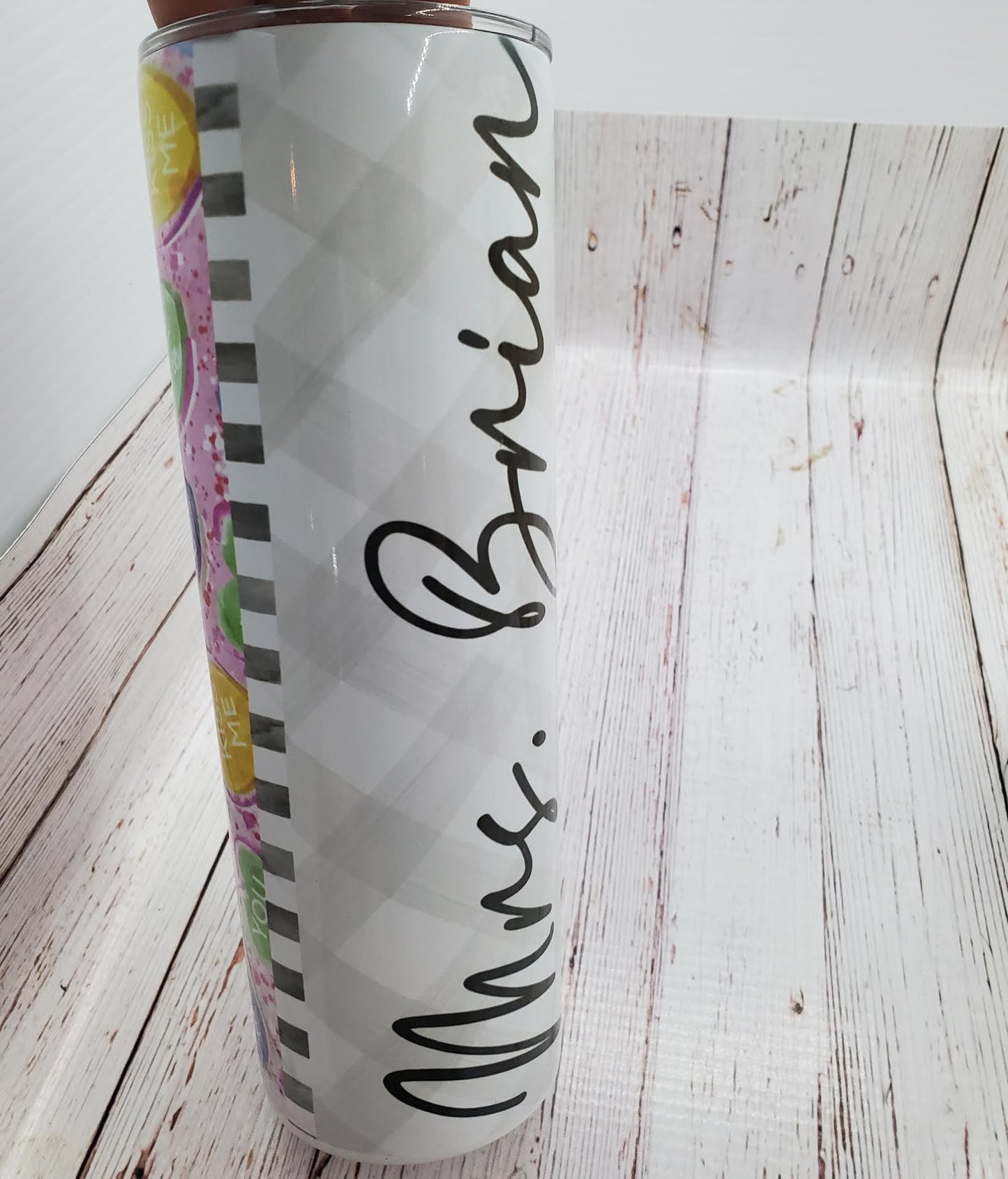 Teacher Valentine Gift, Personalized Teacher Gift, personalized Skinny Tumbler