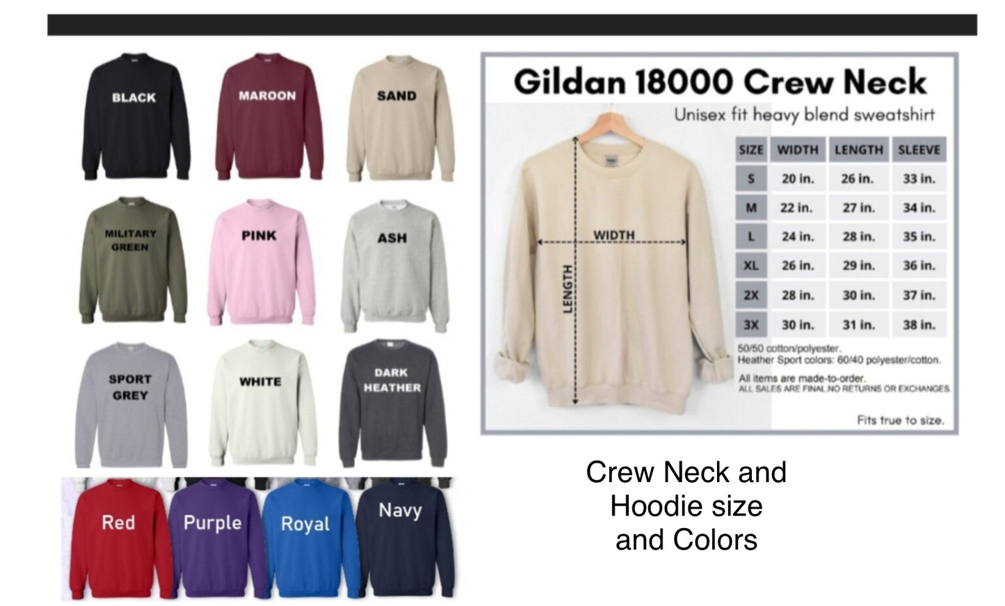 Custom Embroidered Valentine Sweatshirt with Personalized Candy Hearts - Valentine Gift - Boyfriend Gift - Couples Gift - Personalized Gift* - IroquoisPrint