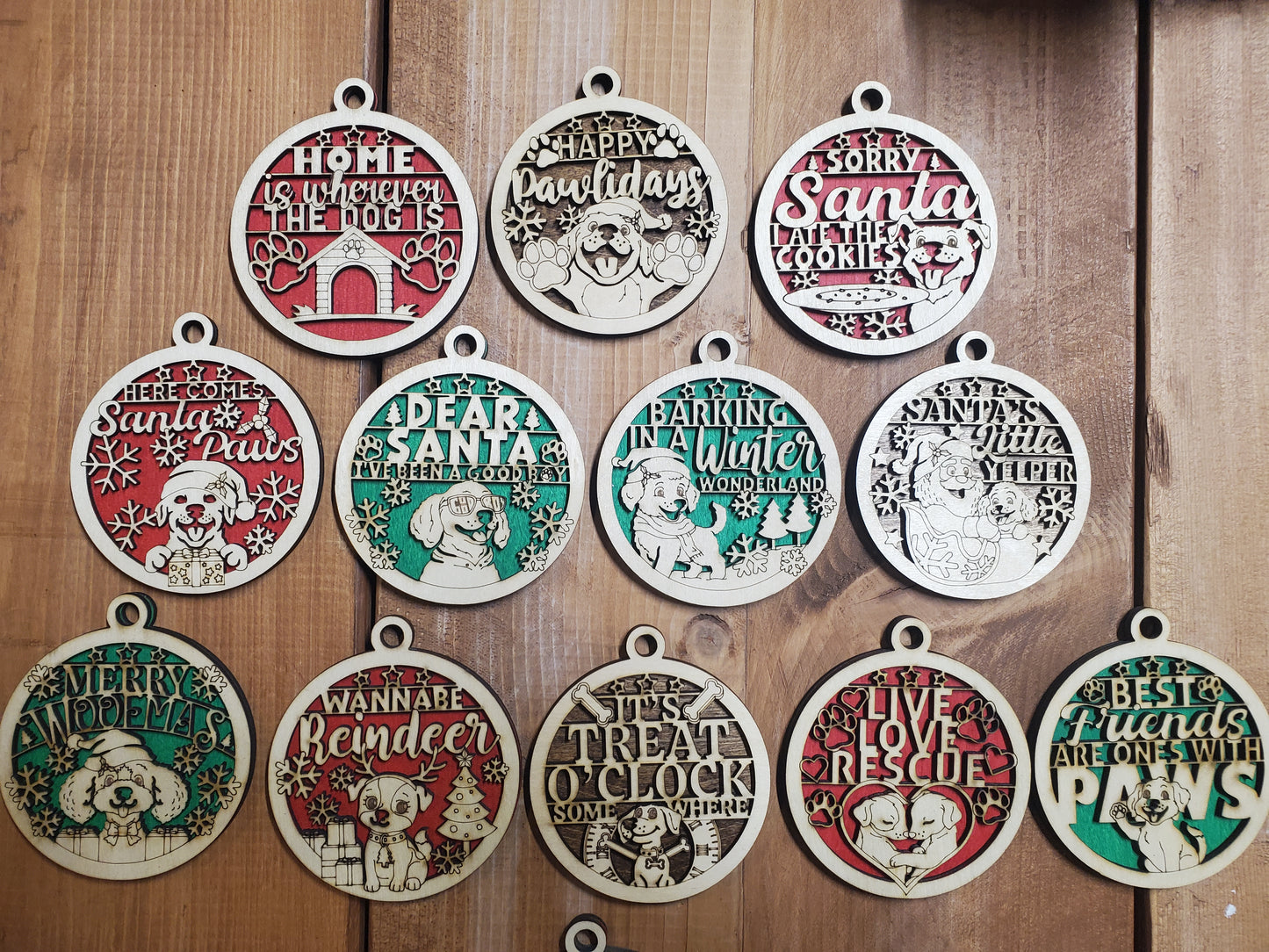 Pawsome Holiday Ornaments