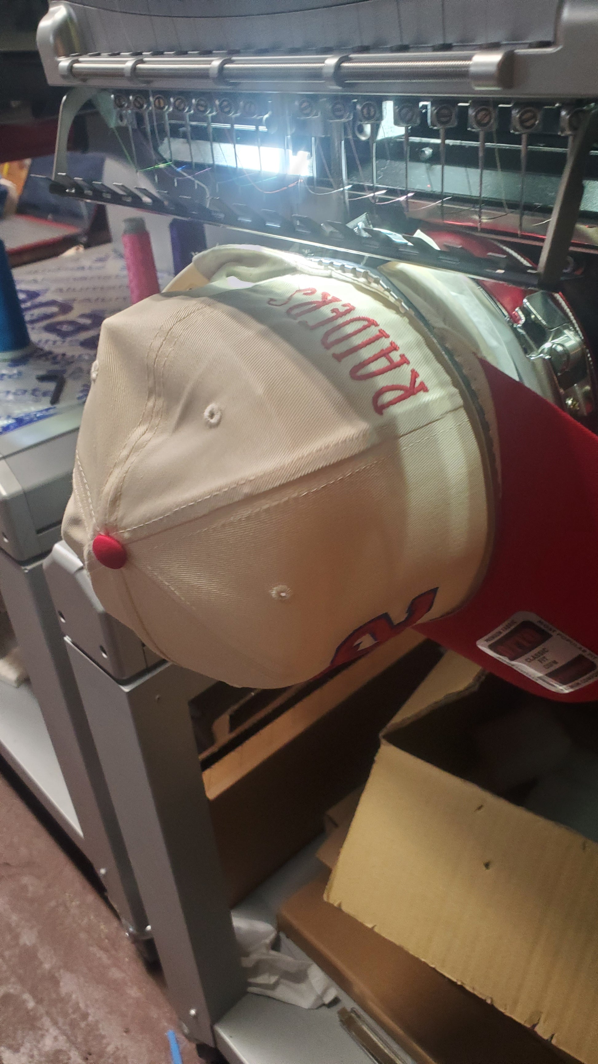 Game Day Hat, Custom Ball Cap, Puff Embroidered Baseball Cap, Mom Baseball Cap, Custom Team Hat, on machine