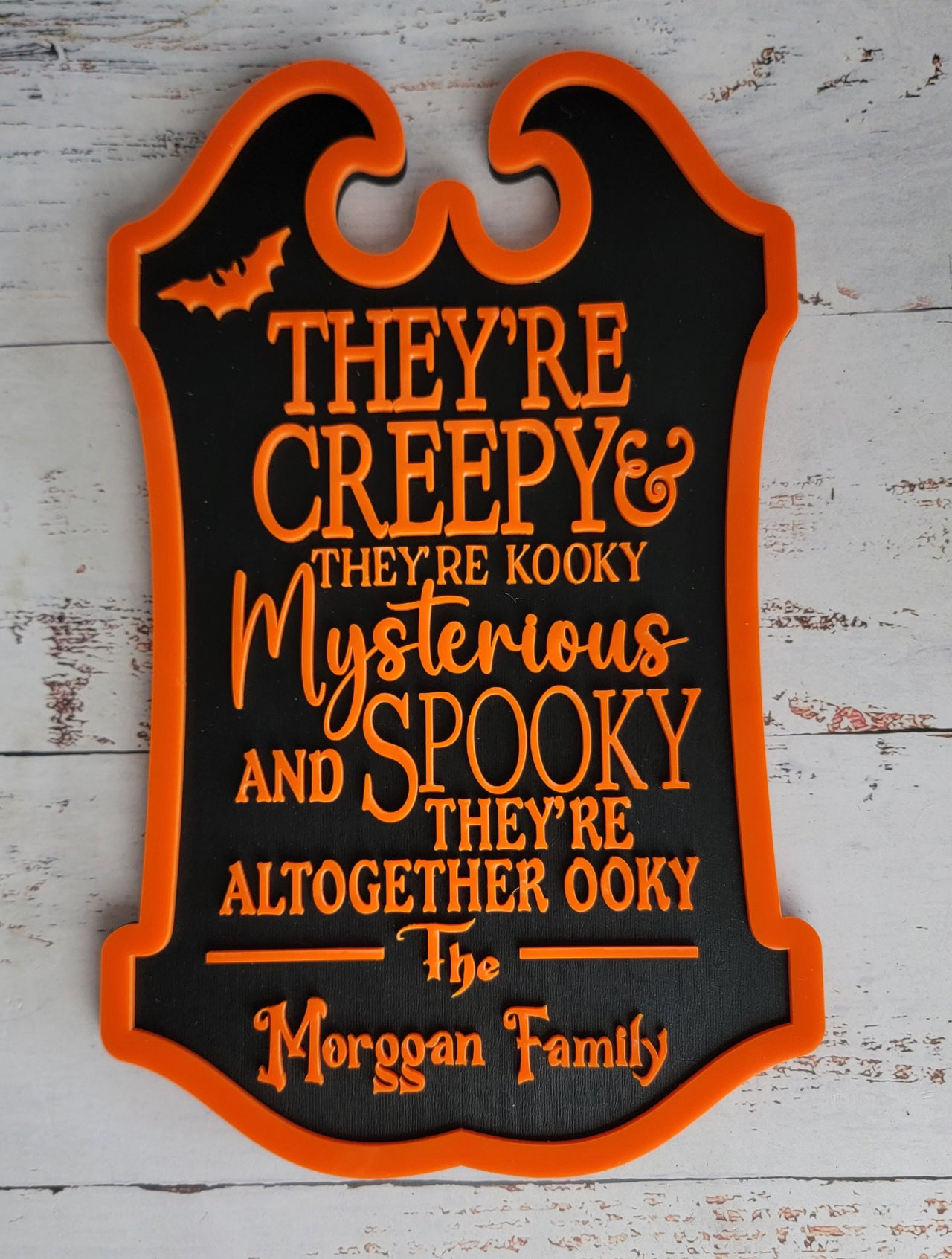 Adam’s Family Personalized Family Sign *