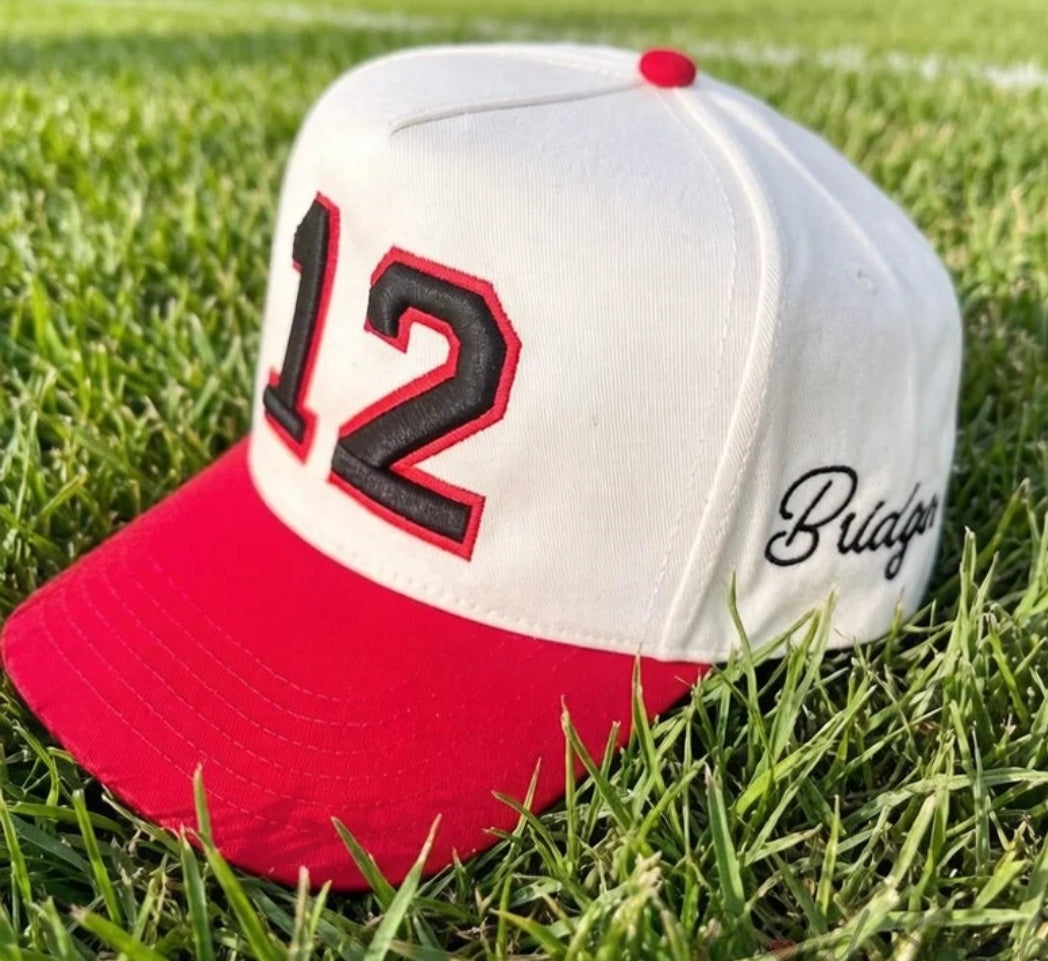 Game Day Hat, Custom Ball Cap, Puff Embroidered Baseball Cap, Mom Baseball Cap, Custom Team Hat, example