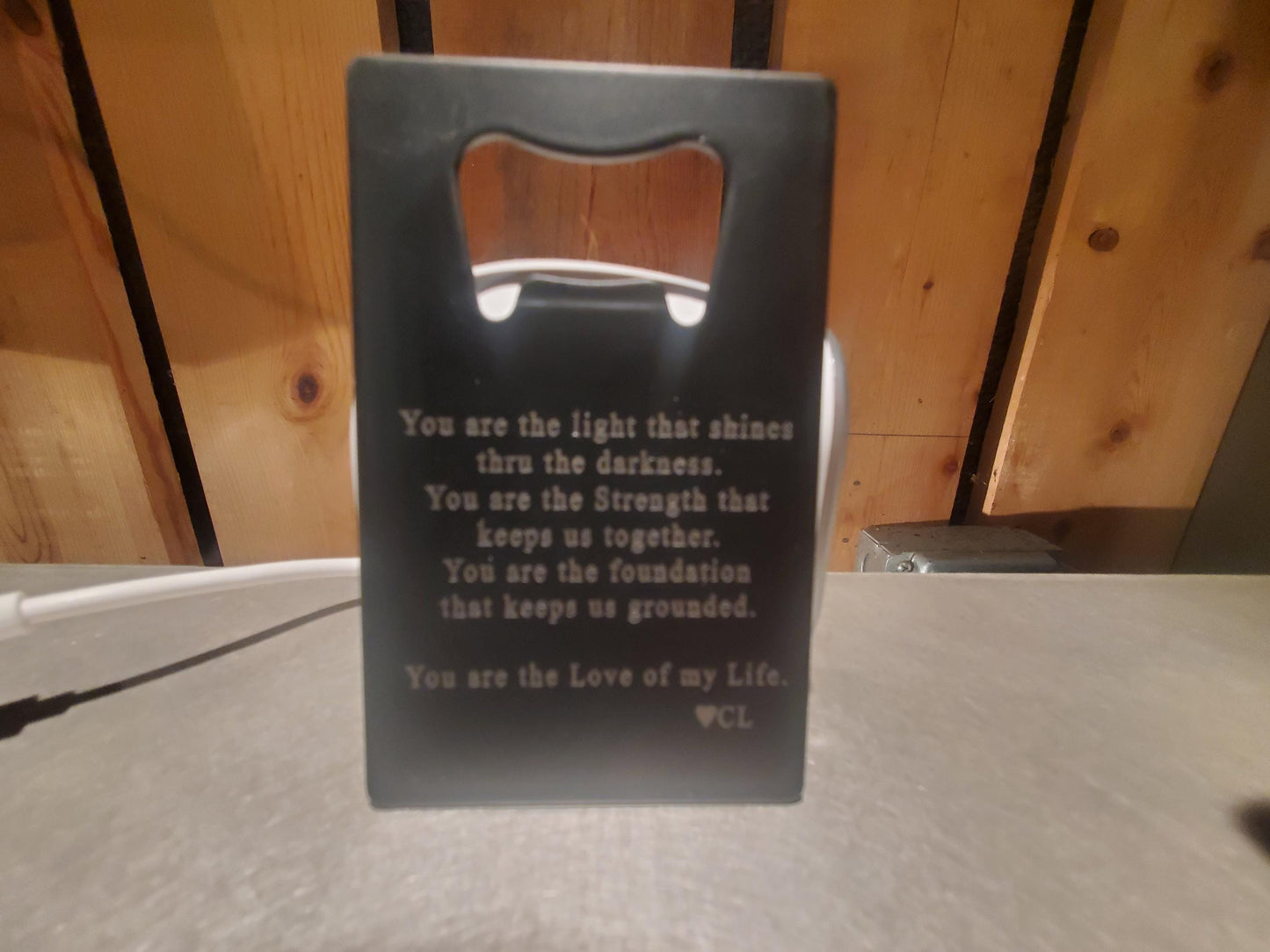 Personalized Valentine Day Gift for Men, Custom Leatherette Wallet, Vegan Engraved Leather, Boyfriend Gift,Dad Wallet,Valentine Gift For Him