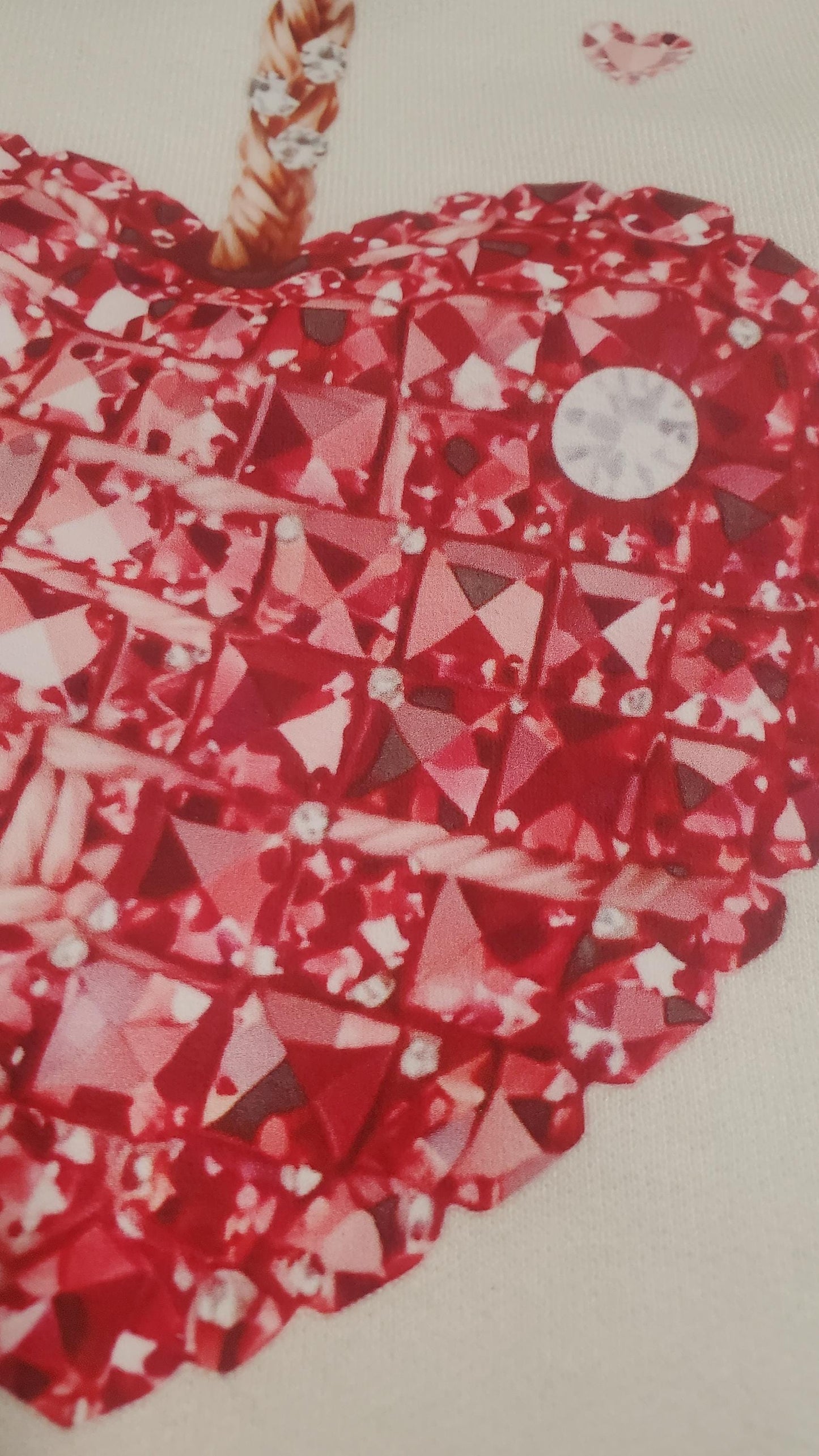 faux rhinestone shirt, cherry heart shirt, valentine shirt, sparkly heart shirt, girly valentine tee, rhinestone look shirt, cherry valentine top, glam valentine shirt, heart cherry design, cute valentine shirt, Asthetic heart shirt, valentines sweatshirt, love graphic tee, Angela Jasmina, AJ Blanks