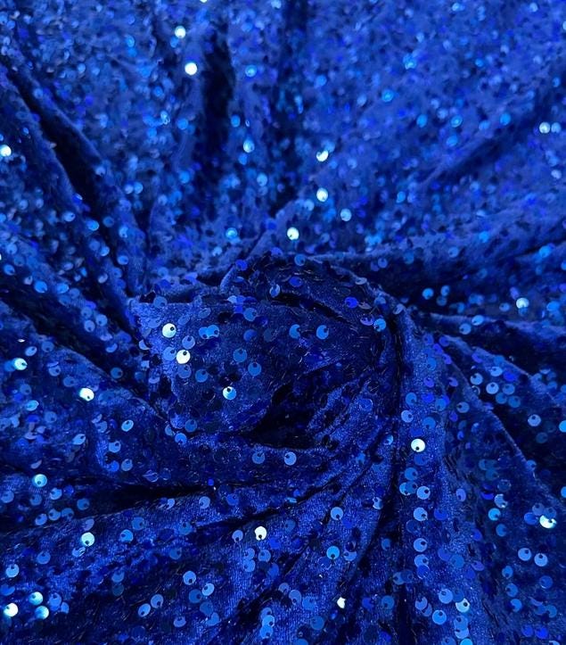 Royal Blue Sequin for Applique