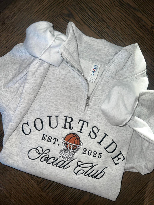 Courtside Social Club Basketball Sweatshirt 2026* - IroquoisPrint