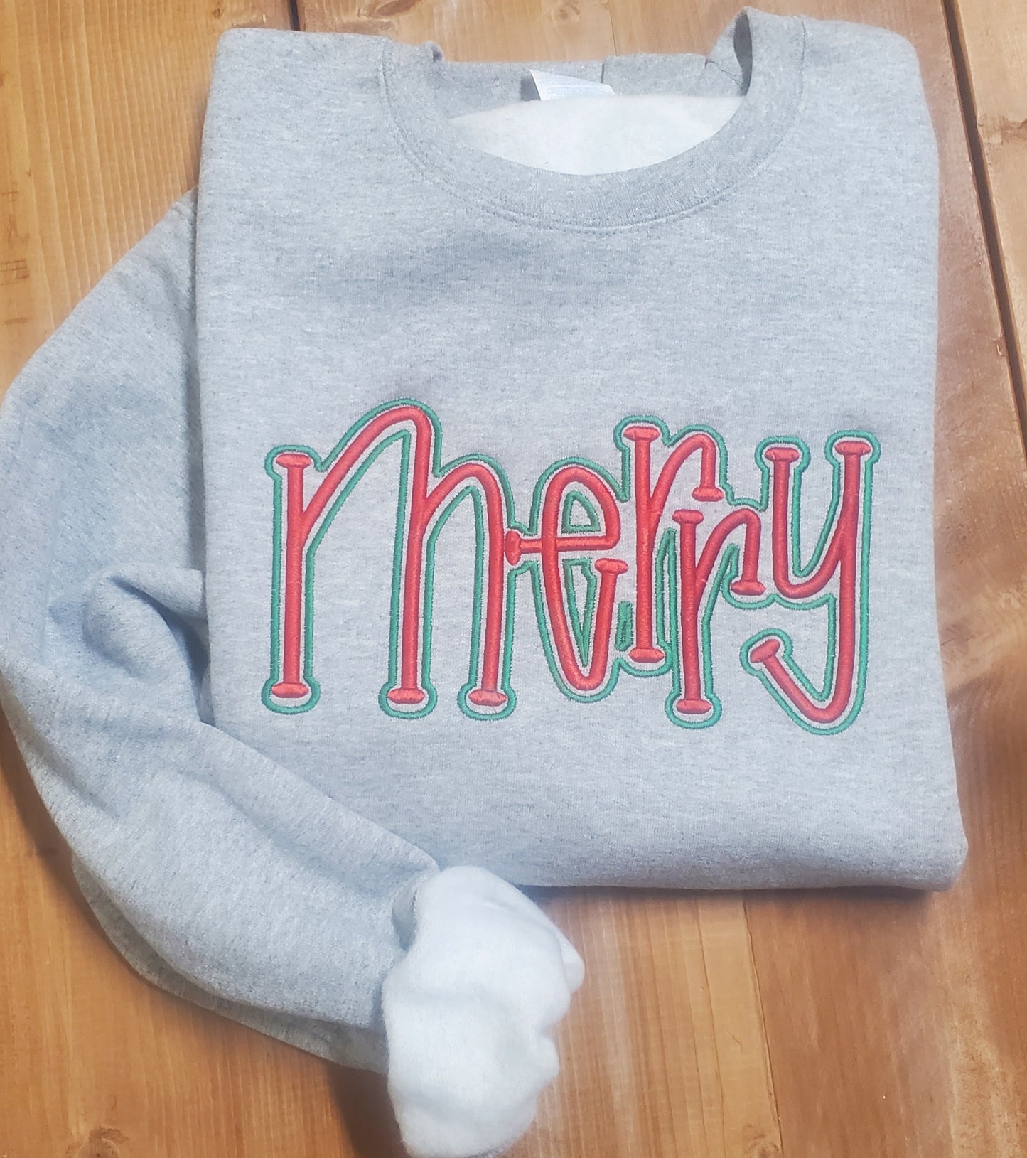 Merry Puff Christmas Sweatshirt