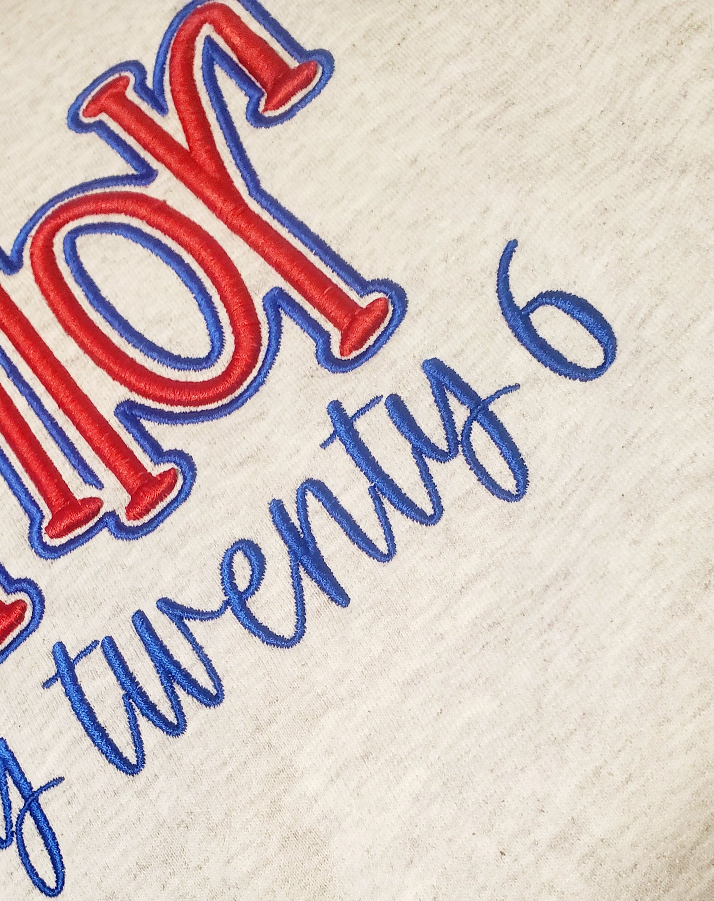 Senior 2026 Embroidered Puff Sweatshirt*