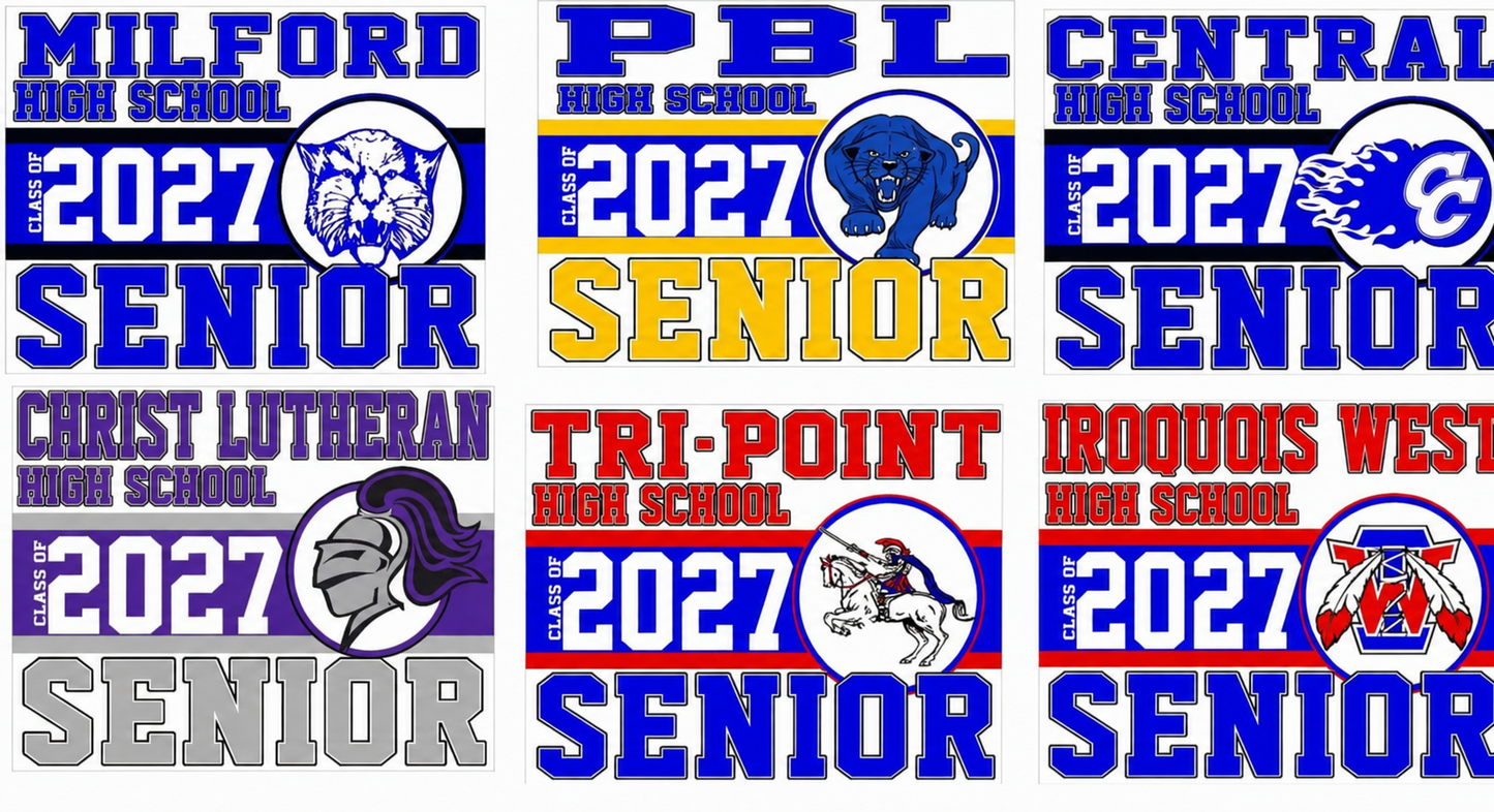 2027 Graduation Signs