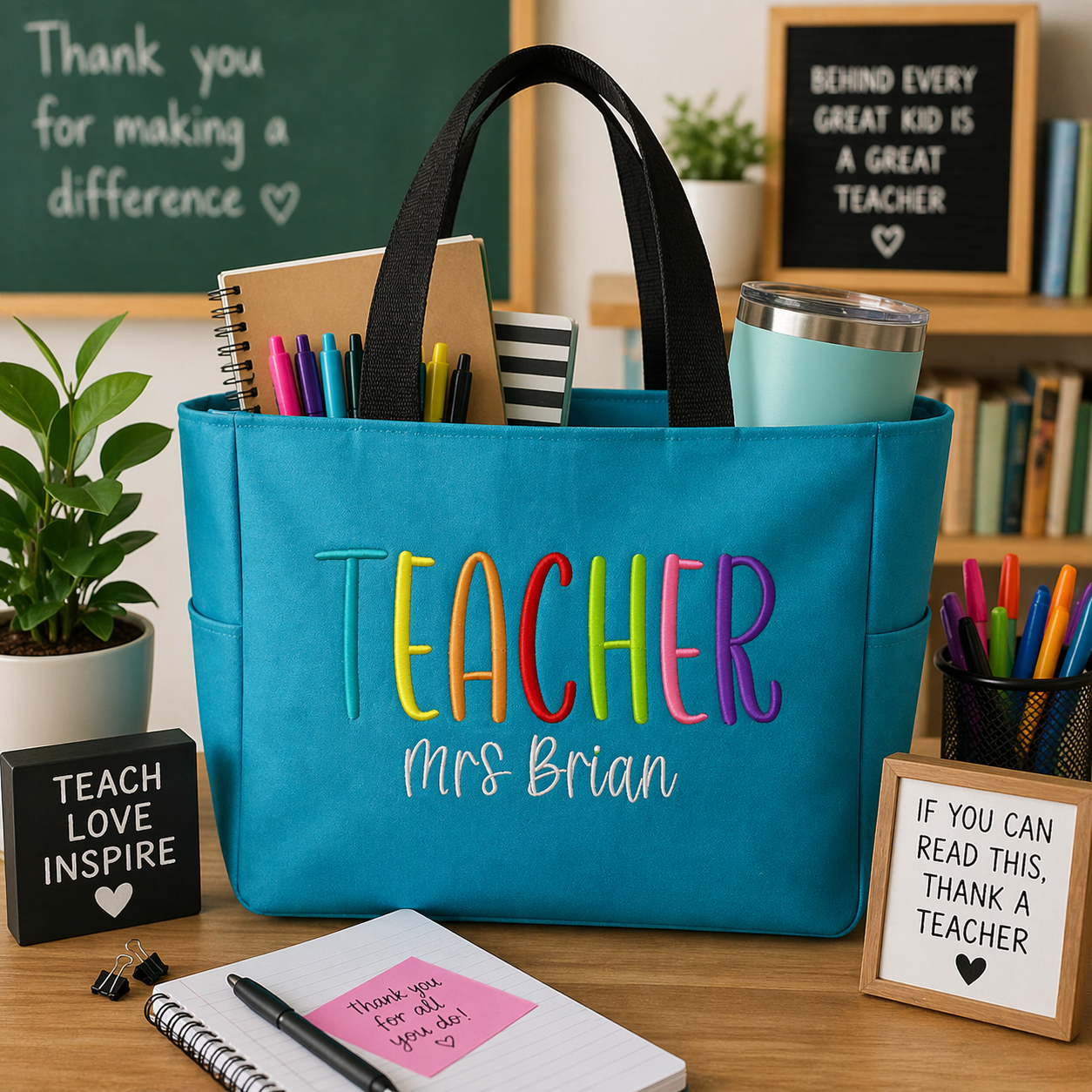 Teacher Tote Bag *