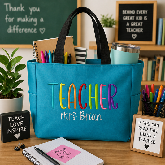Teacher Tote Bag *