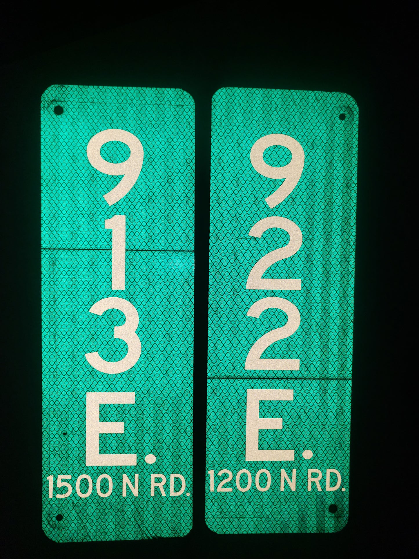 911 Reflective Sign