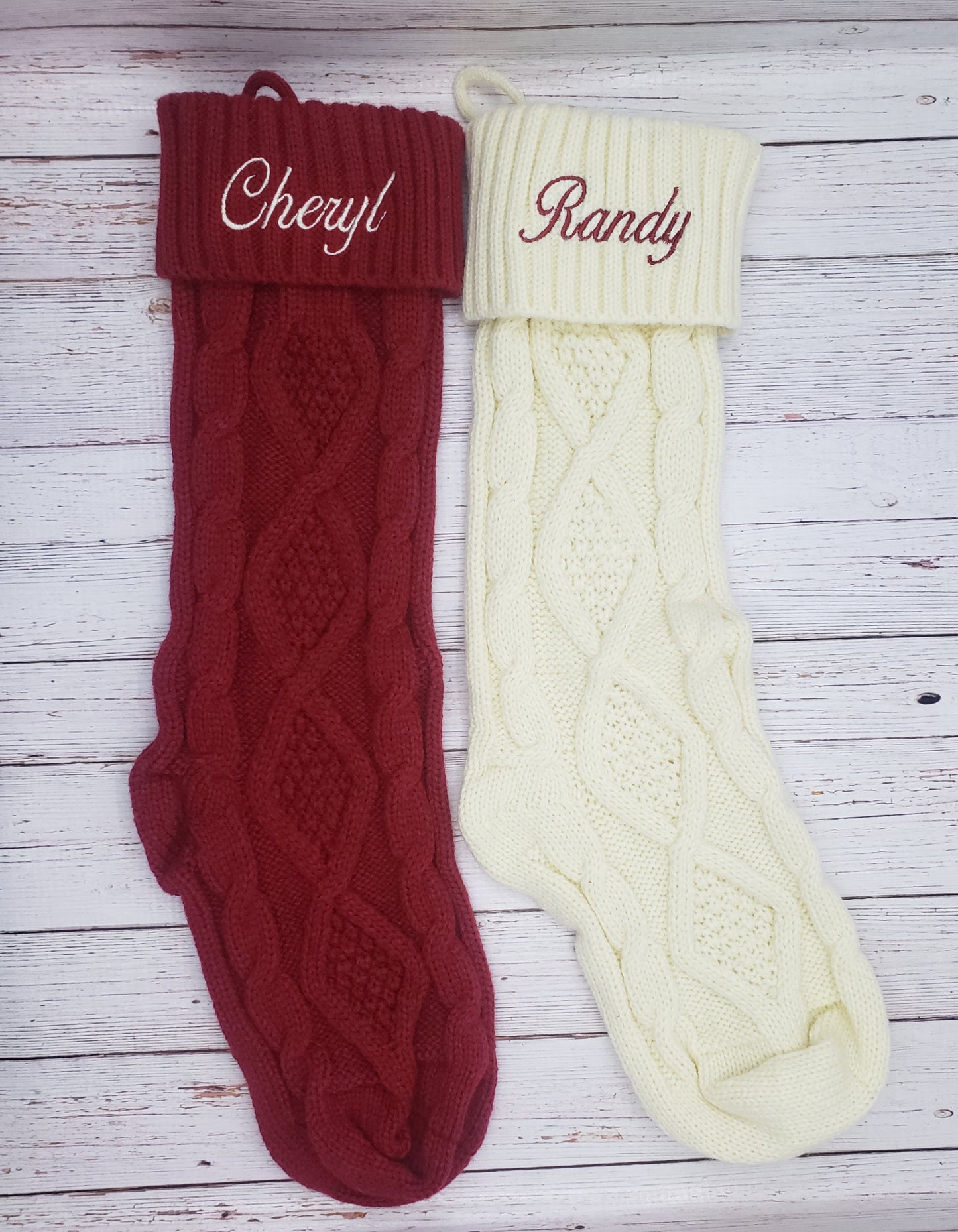 Farm House Christmas Stockings