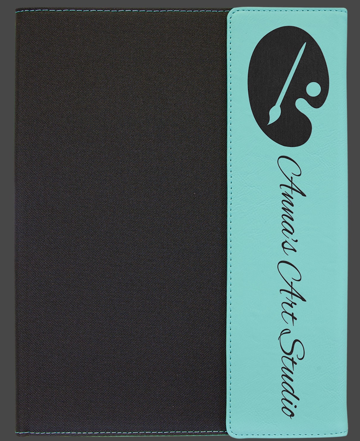 Personalized Leather Portfolio, Leather Padfolio, Leather Portfolio Zipper, Custom Engraved Portfolio, Graduation Gift Personalized Gift