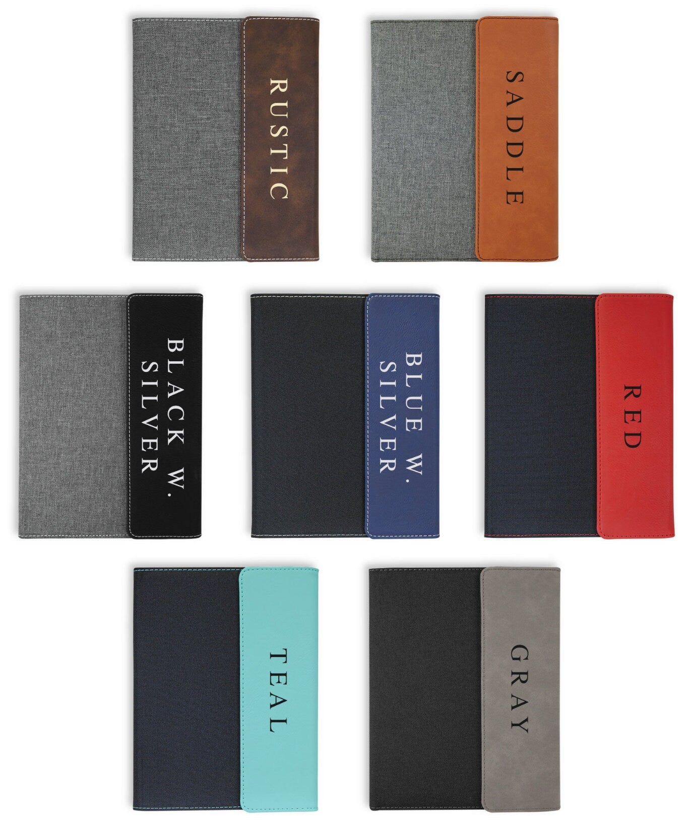 Personalized Leather Portfolio, Leather Padfolio, Leather Portfolio Zipper, Custom Engraved Portfolio, Graduation Gift Personalized Gift
