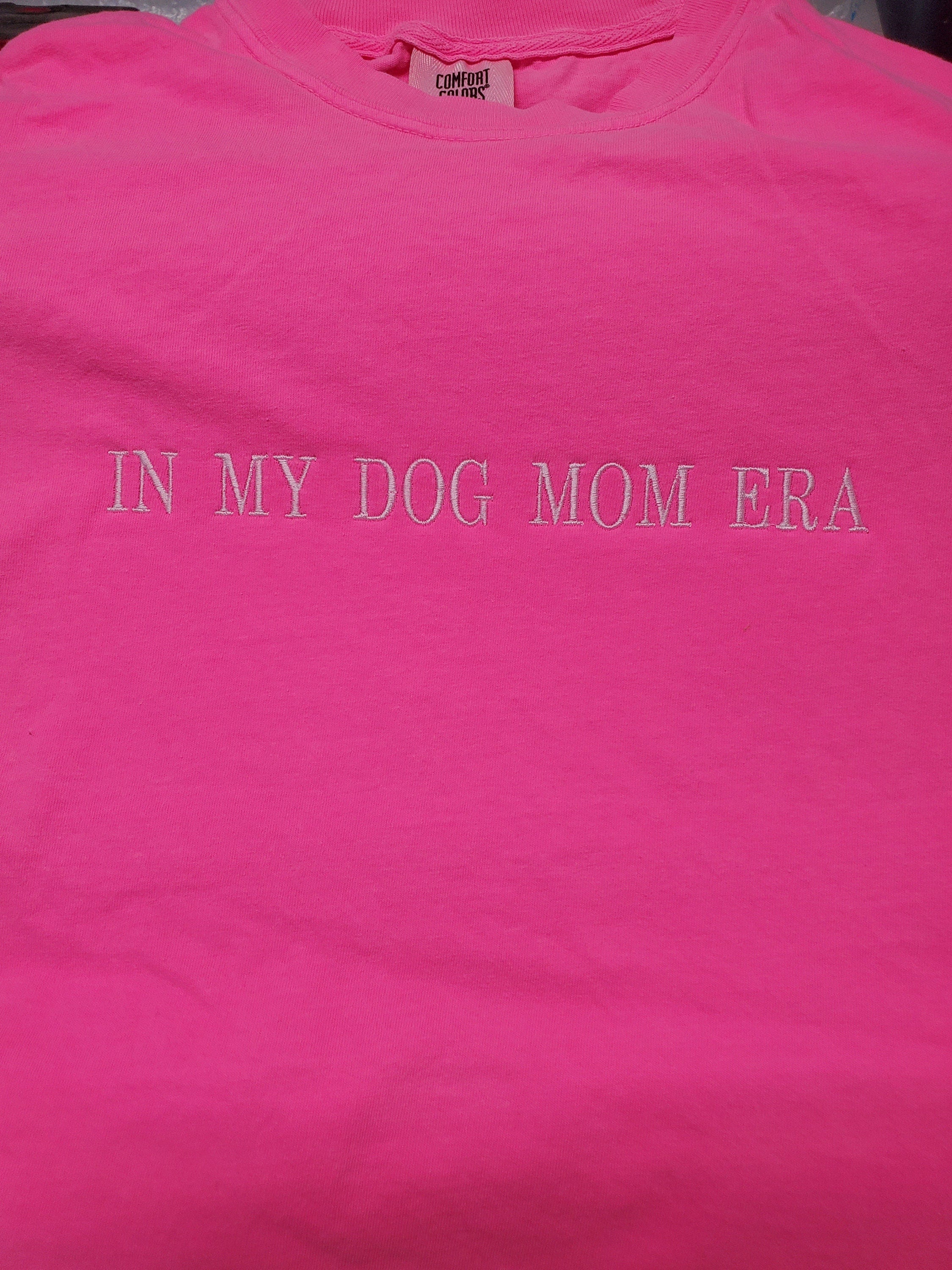 in my mom era shirt, Embroidered Mom Era Shirt, Comfort Colors Tee, mama tshirt, Swift era, mom summer tshirt, mom era, Swiftie