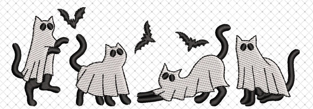 Spooky Season Cat, Ghost Cat Sweatshirt, Cute Halloween Shirt, Halloween, Spooky Season, Cat Apparel, Halloween apparel, Cat Shirt, Spooky