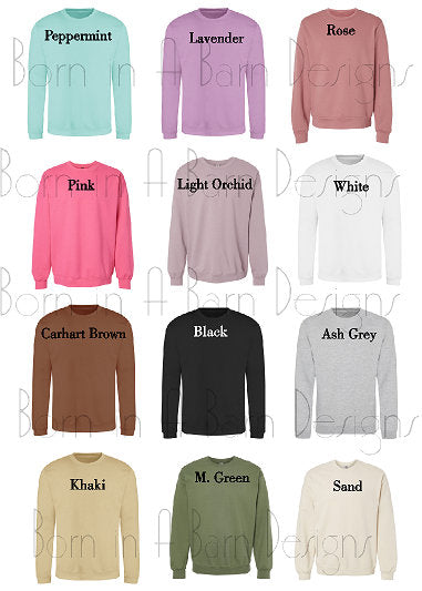 Let Them, Faith based, Crew Neck Sweatshirt, God , Lounge wear, Religious, Blogger Mom style, Stonger because of the Storm, Trending
