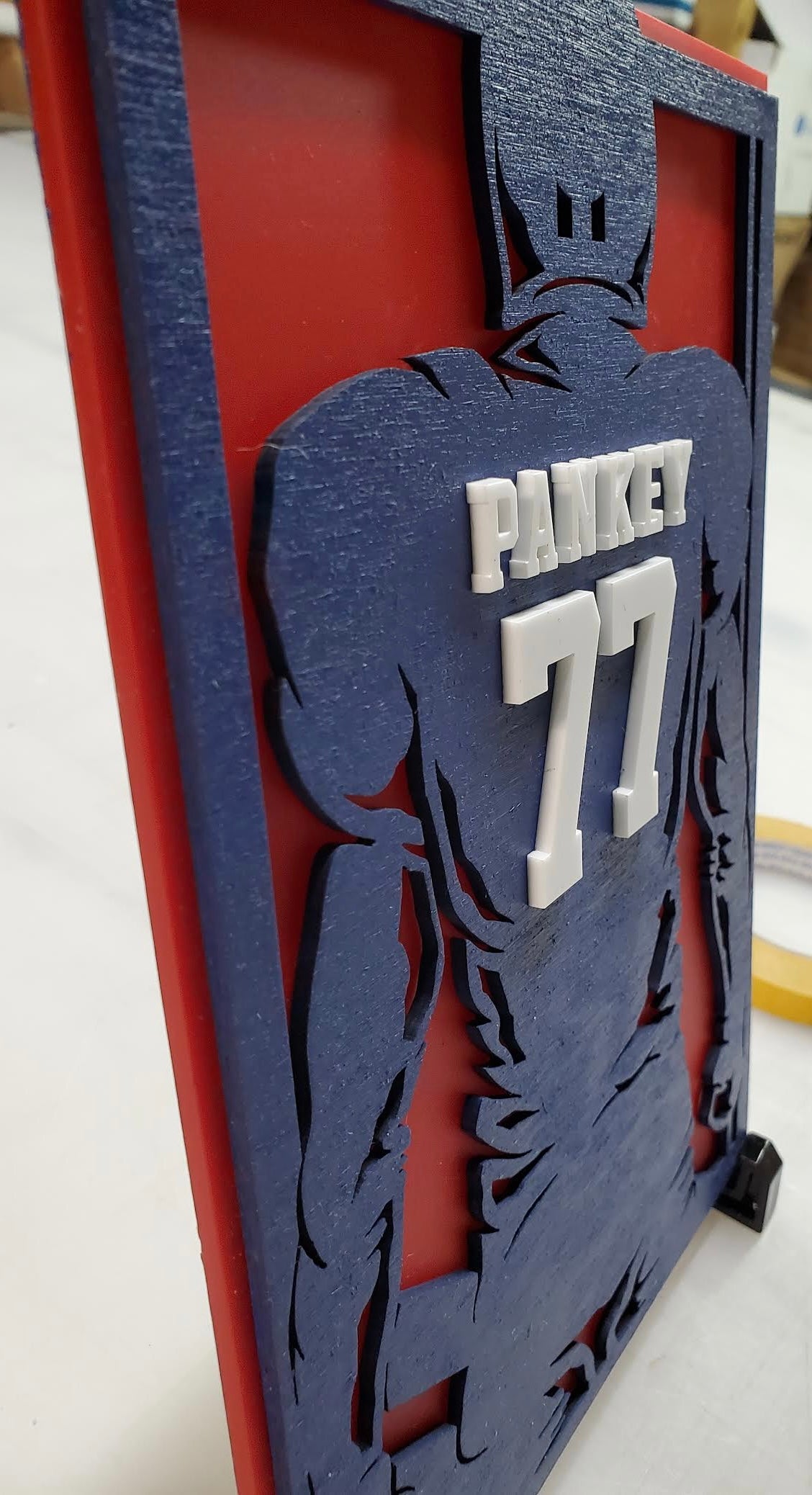 Player Perfect Lasered 3D Sign