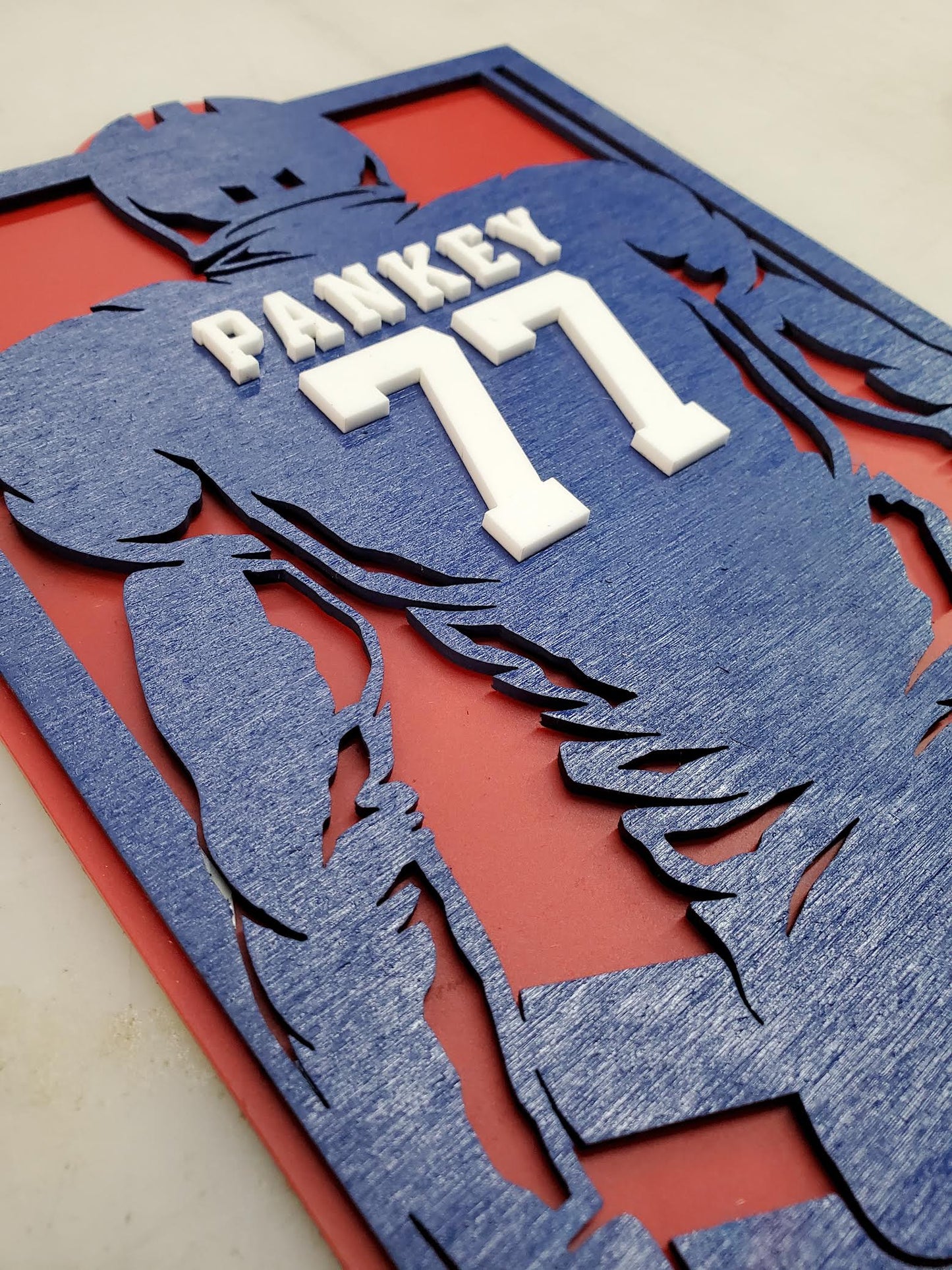 Player Perfect Lasered 3D Sign