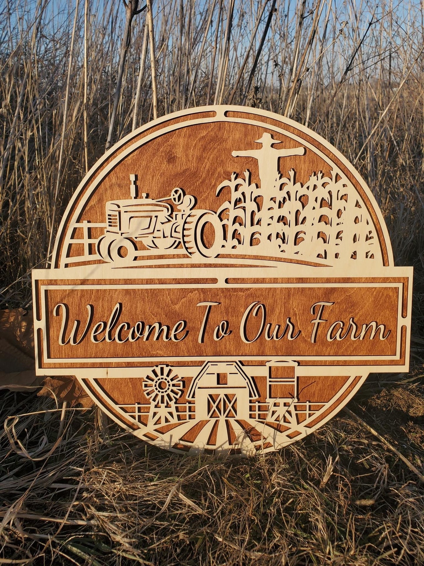 Family Farm Sign