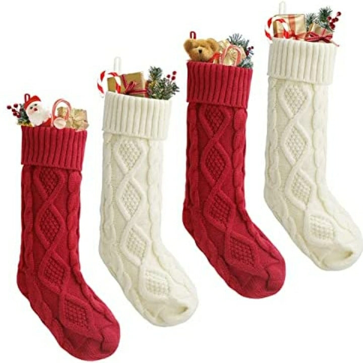 Farm House Christmas Stockings