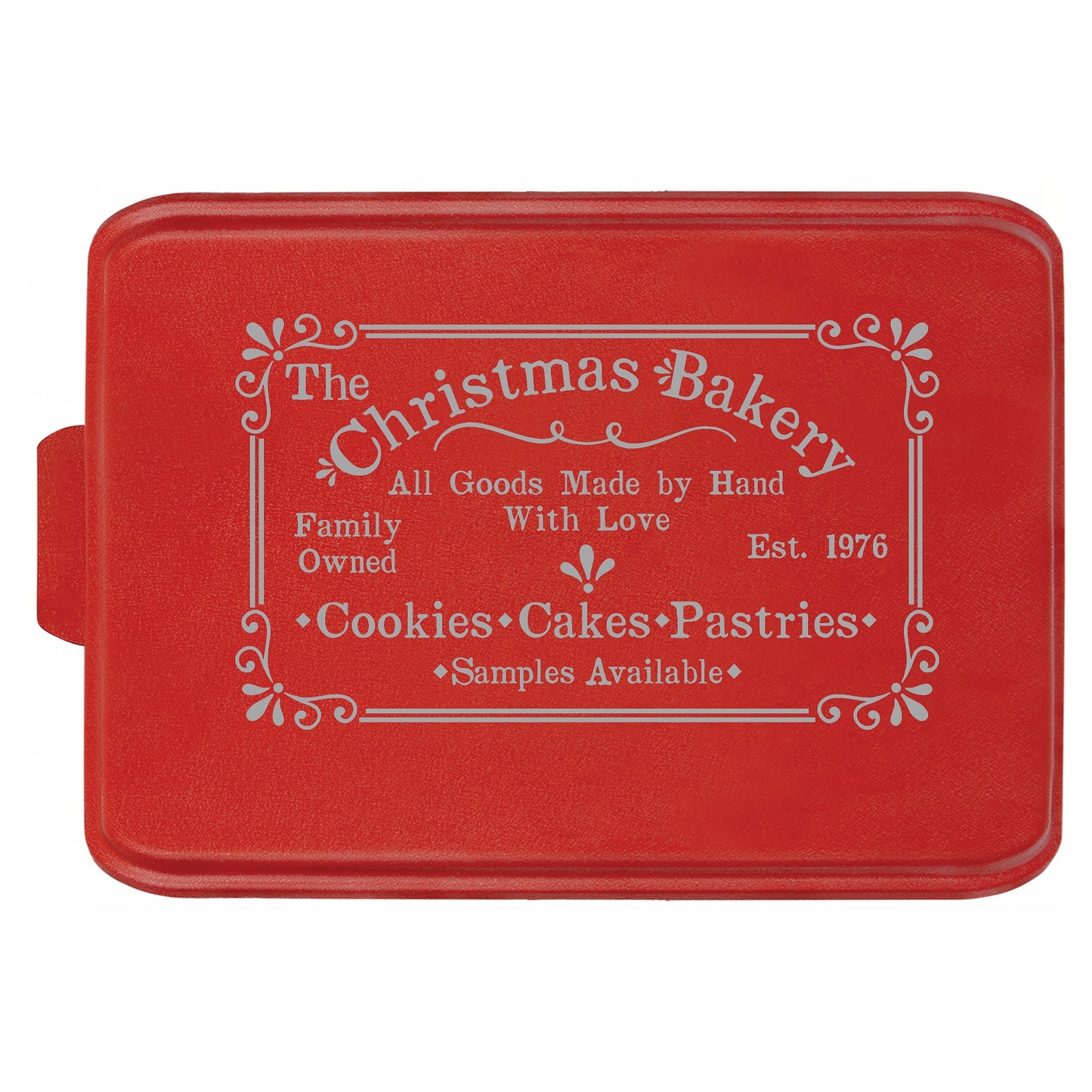 Custom Engraved Cake Pan, 9x13 Aluminum Cake Pan, Personalized Cake Pan, Custom Cake Pan, Christmas Gift, Mothers Day Gift, Baking Gift,